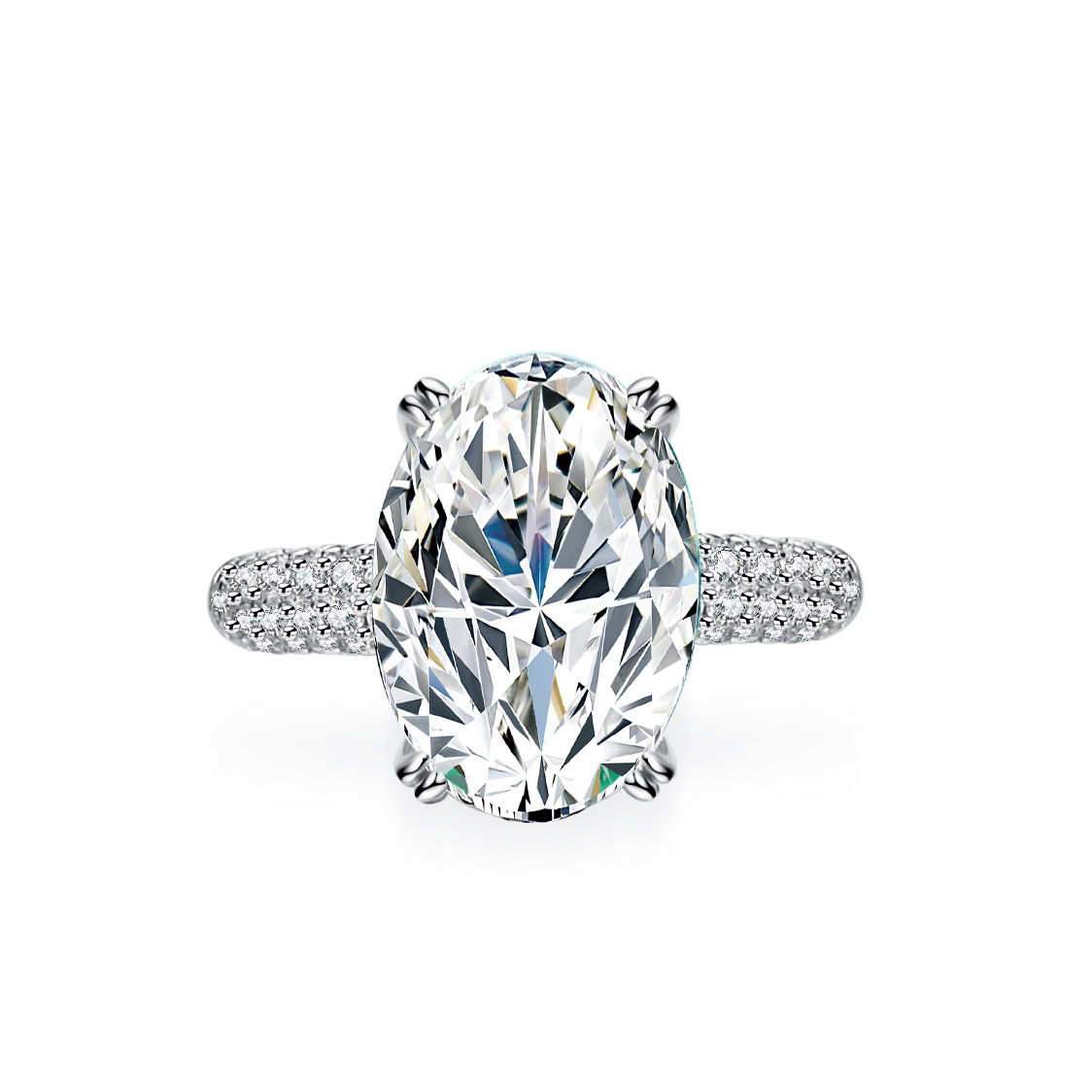 Alien-Ring aus 18 Karat Gold m – Moissanite Engagement Ring 1 Carat Bewertung und Preis