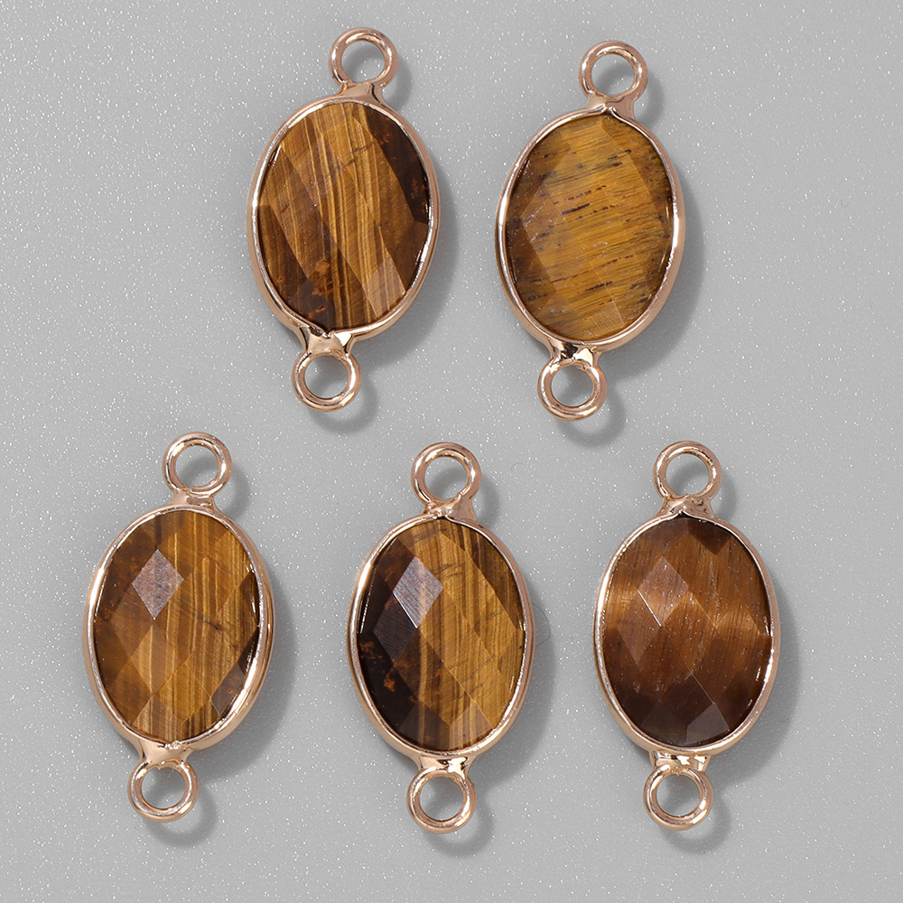 3 Stück facettierte Naturstein – Crystal Pendant Necklace Natural Stone Bewertung und Preis