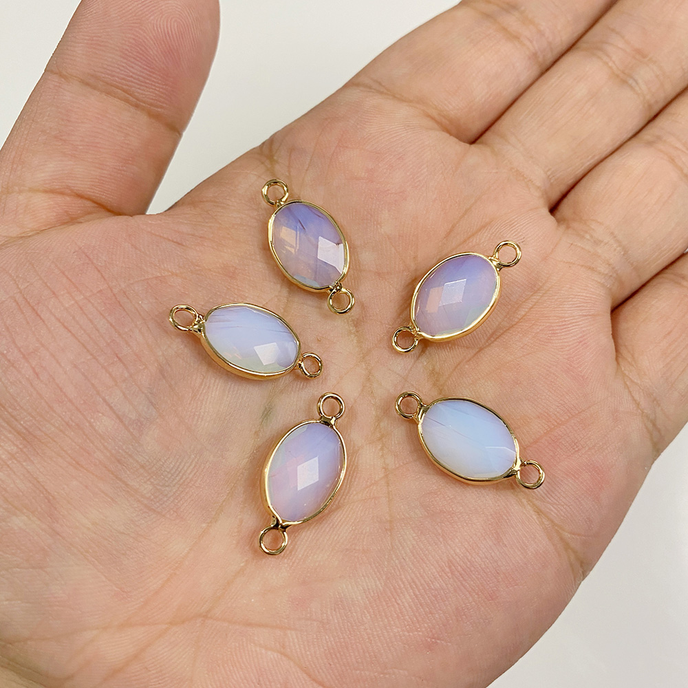 3 Stück facettierte Naturstein – Crystal Pendant Necklace Natural Stone Bewertung und Preis