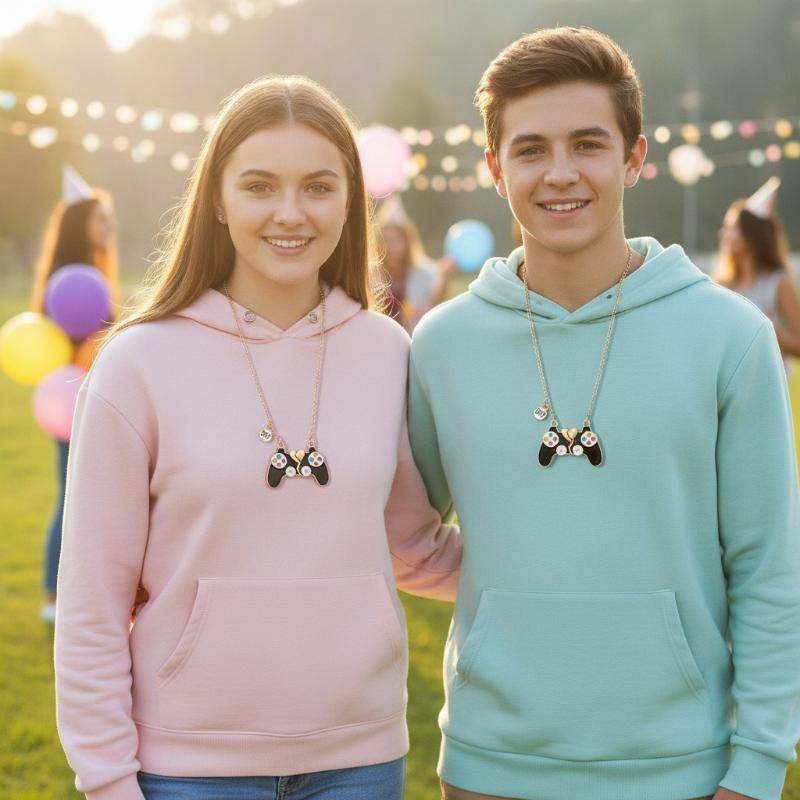 2 Stück Magnetische Spielcontr – Magnetic Couple Matching Necklaces Bewertung und Preis