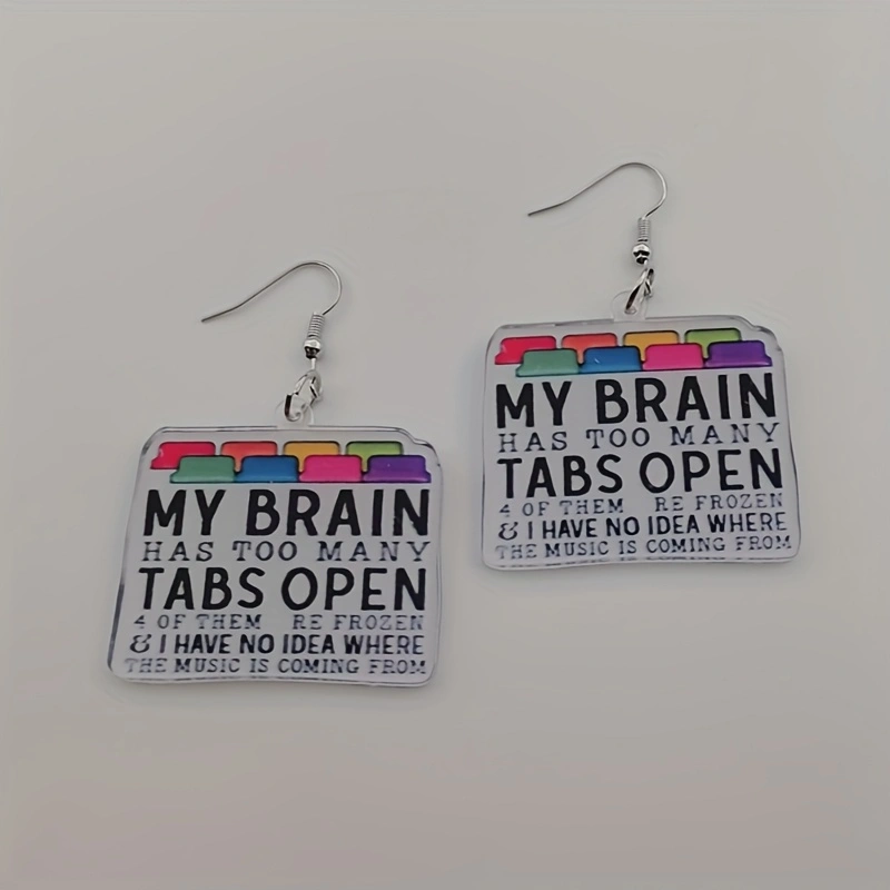 10 Stück farbige Buchstaben-Oh – Earrings Bewertung und Preis