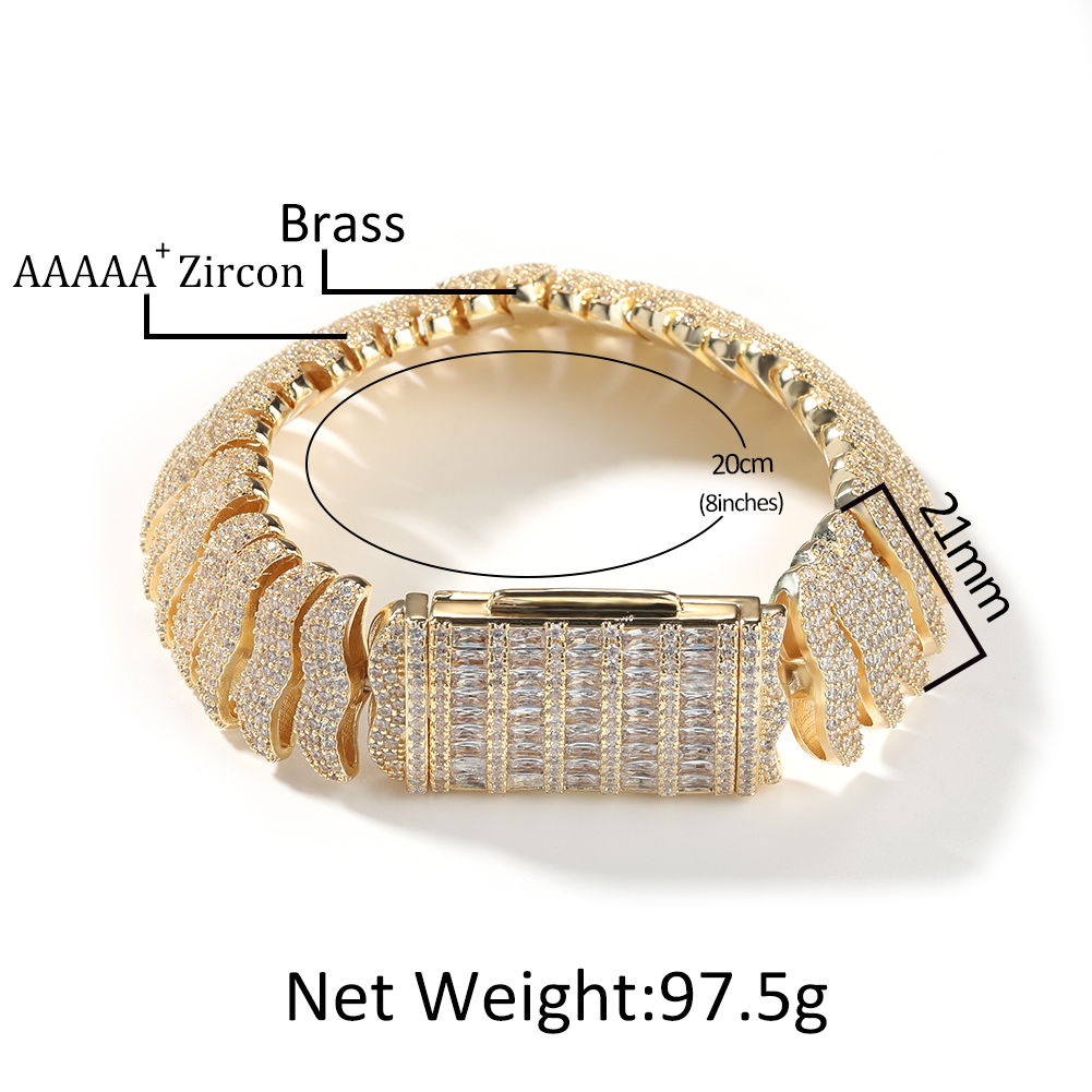 Uwin 21mm Centipede Cuban Link – Cuban Link Chain 12Mm Bewertung und Preis