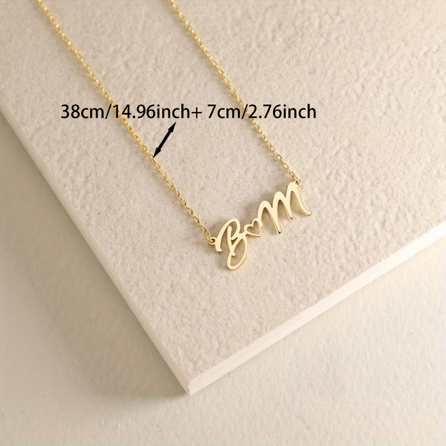 Benutzerdefinierte Namenskette – Custom Name Necklace Stainless Steel Bewertung und Preis
