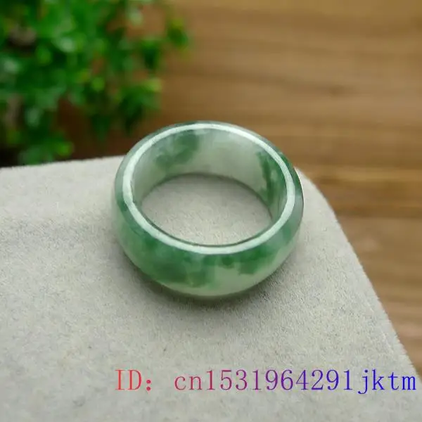 Grün Jade Ring Natürliche Edel – Rings Bewertung und Preis