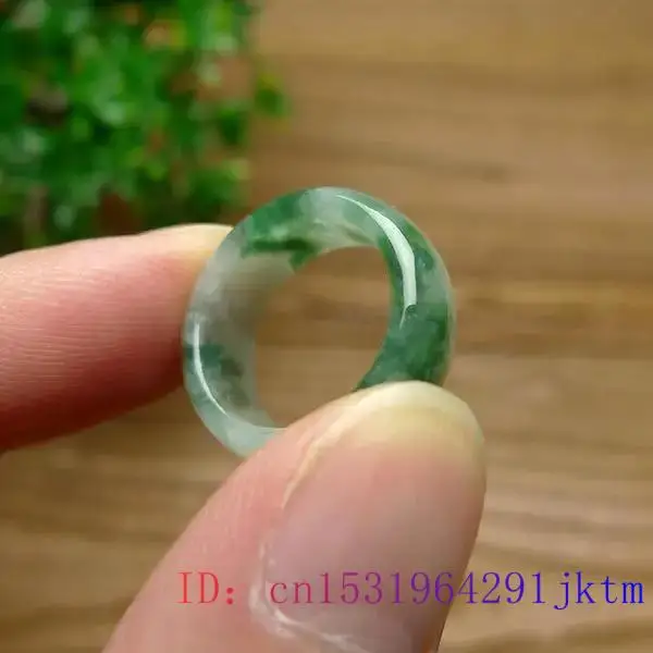 Grün Jade Ring Natürliche Edel – Rings Bewertung und Preis