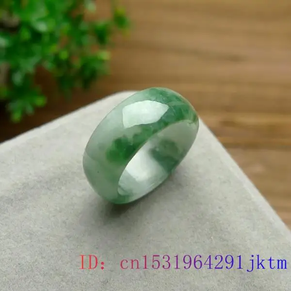 Grün Jade Ring Natürliche Edel – Rings Bewertung und Preis