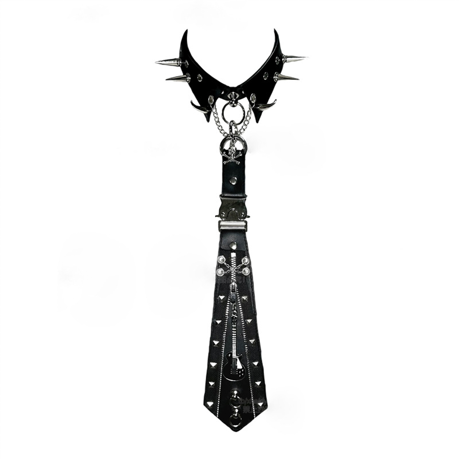 Goth-Punk-Stachelhalsband mit  – Goth Punk Spike Choker Bewertung und Preis