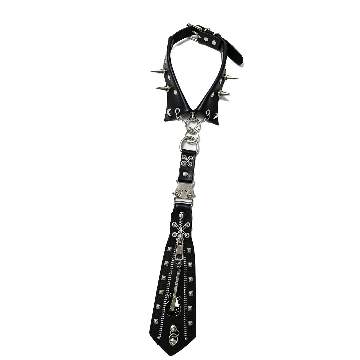Goth-Punk-Stachelhalsband mit  – Goth Punk Spike Choker Bewertung und Preis