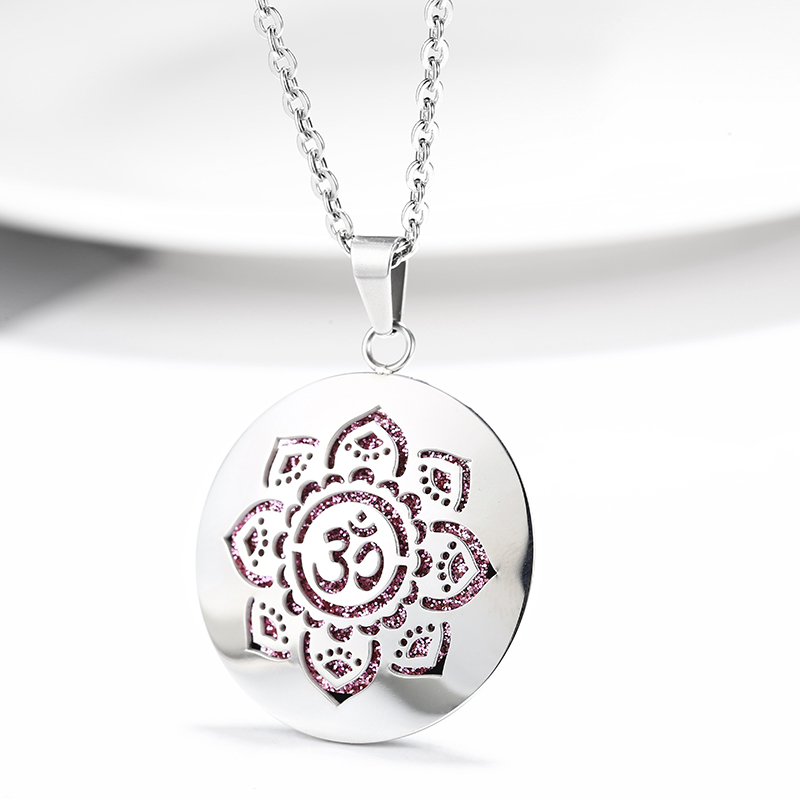 Neue einfache Aromatherapie ät – Heart Locket Necklace Photo Bewertung und Preis