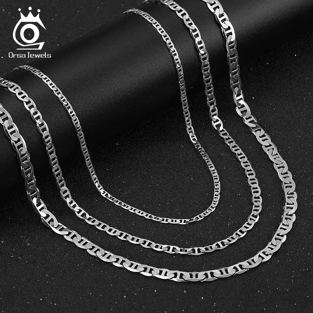ORSA JEWELS Halsketten aus 925 – Cuban Link Chain 12Mm Bewertung und Preis