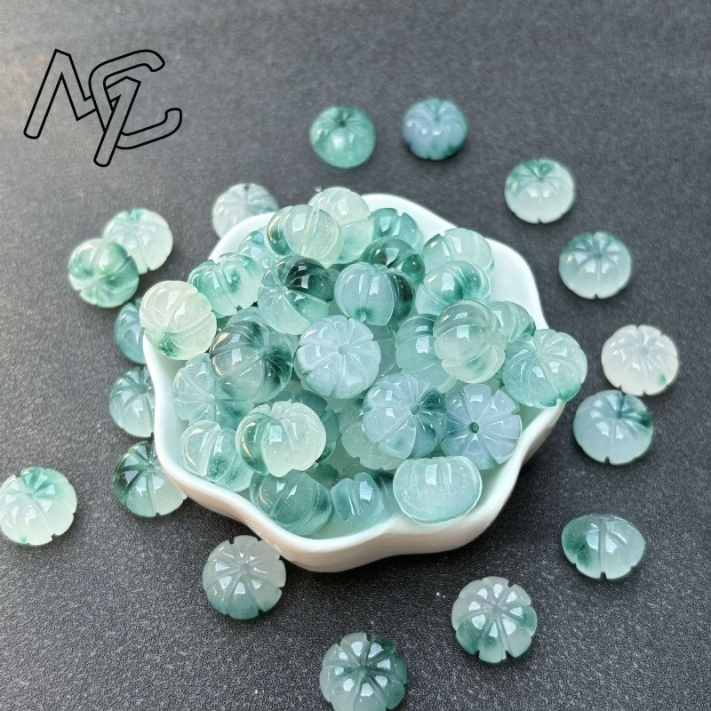 10 Stück A Green Jade Kürbispe – Earrings Bewertung und Preis