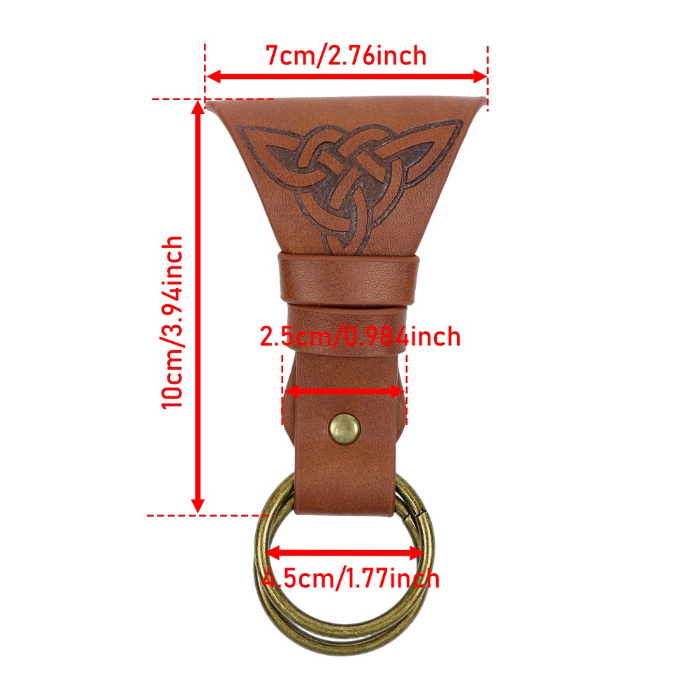 Mittelalterlicher PU-Lederrock – Rings Bewertung und Preis