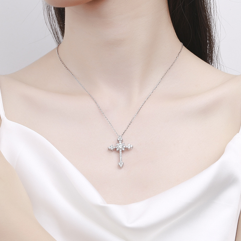 IOGOU 0,5/1 CT D VVS1 Moissani – 925 Sterling Silver Chain Necklace Men Bewertung und Preis