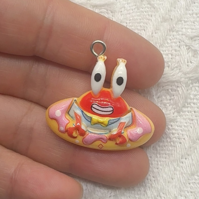 10 Stück Cartoon-Harzanhänger, – Earrings Bewertung und Preis