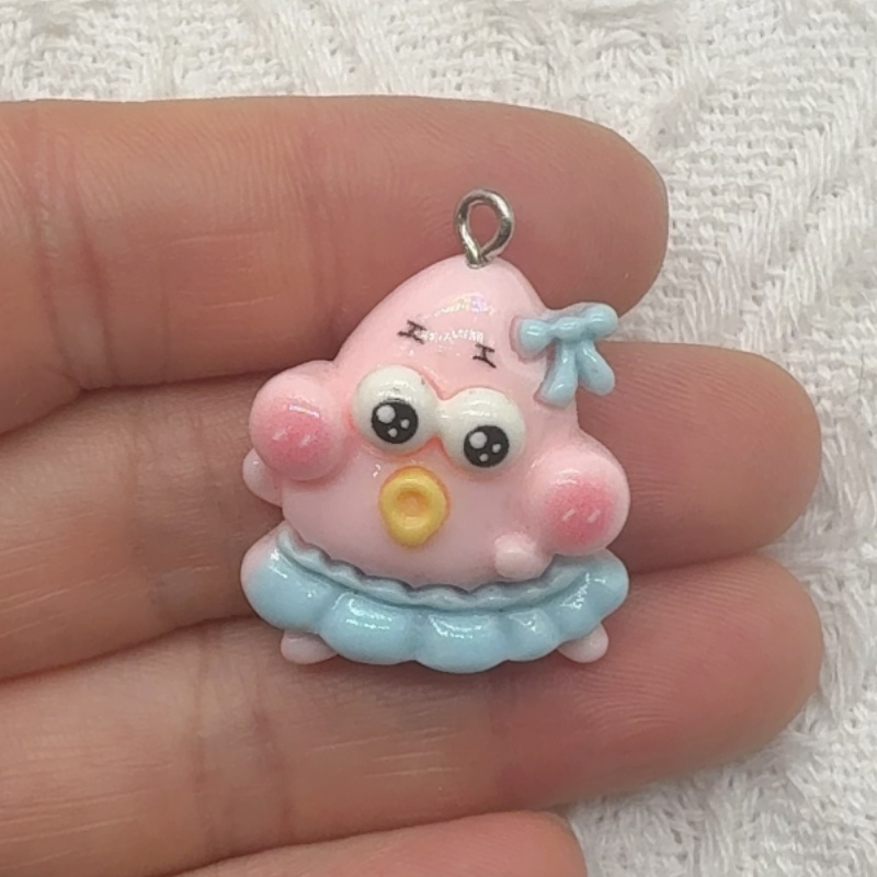 10 Stück Cartoon-Harzanhänger, – Earrings Bewertung und Preis