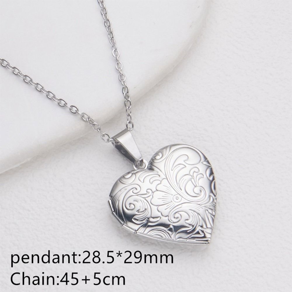 DIY Halskette Foto Bild Medail – Heart Locket Necklace Photo Bewertung und Preis